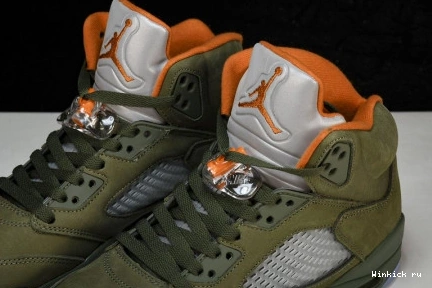 “Olive” Jordan Air 5 1008